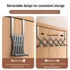 Wow-wow Punch-Free Folding Clothes Hook - Retractable Bedroom/Bathroom Storage Rack