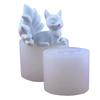 Nine Tails Foxes Silicone Molds DIY Crafts Plaster Mold Handmade-Scented Candle Soap Table Ornament Mould Non-stick