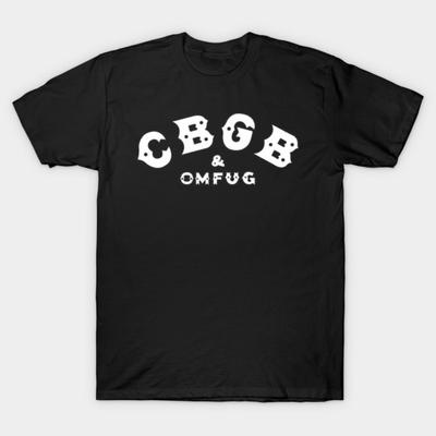 Taille asiatique Coton Unisexe T-shirt Imprimé T-shirt Cbgb Omfug T-shirt Impression sans découpe Coupe Regular