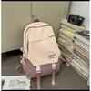 New Schoolbags  Large Capacity  Light Girls  Cute Multifunctional Anti Splashing Couple Backpacks.