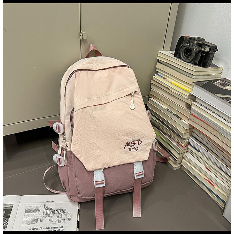 New Schoolbags  Large Capacity  Light Girls  Cute Multifunctional Anti Splashing Couple Backpacks.