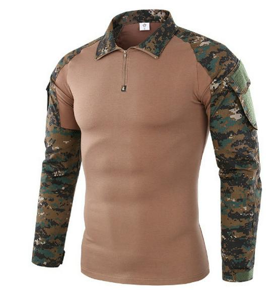 Camouflage Long Sleeve Military Training Suit