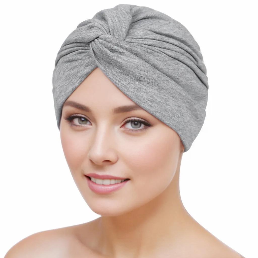 1 sztuka Elastyczne Turbany Nakrycie Głowy Kobiety Czapka Pokrycie Skręcony Plisowany Opaska na Głowę Różne Kolory Pokrycie Włosów Czapki Beanie dla Kobiet Dziewcząt