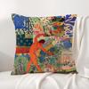 H-Henri M-Matisse Painting Cushion Cover Summer Coolness Linen Fabric Double-Sided Printing Pillow Case Sofa Home Decor Gift