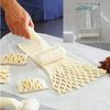 Pizzaroller Schneider & Teigschaber Set - Große & Kleine Backwerkzeuge