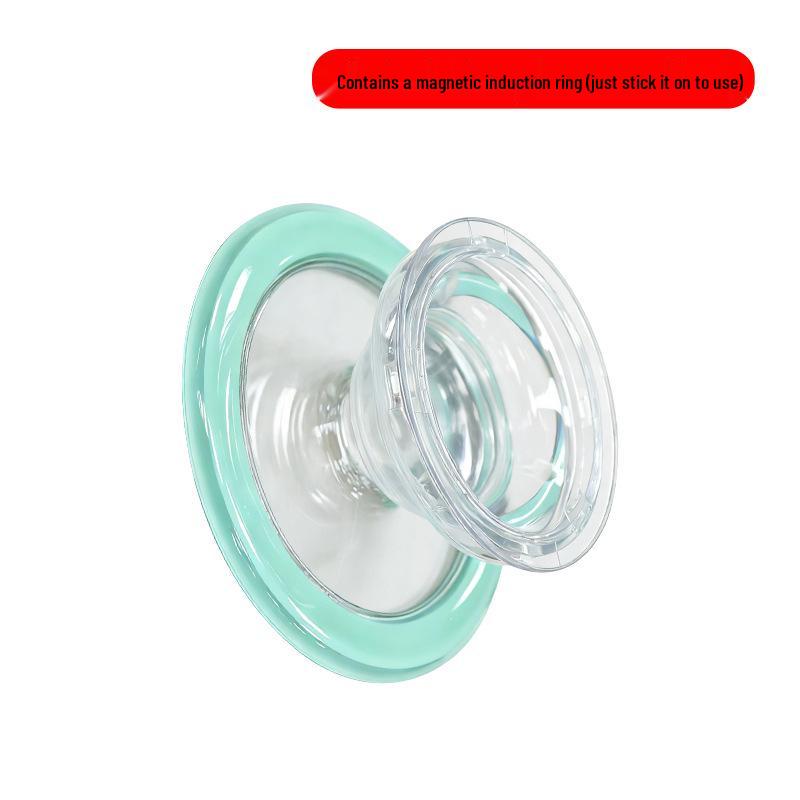 Magsafe Transparent Magnetic Resin Painting Acrylic Retractable Holder