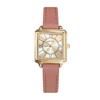 Trendy And Fashionable Women'S Belt Quartz Watch Simple Scale Roman Cow Girl Watch