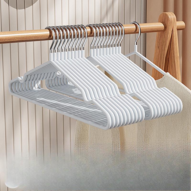 Plastic Clothes Hangers for Home Use Leaving No Trace and Being Anti-slip Thickened and Thickened Clothes Drying