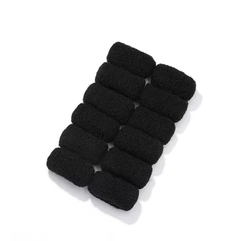 

Женские Девичьи Эластичные Резинки для Волос Большие Толстые Бесшовные Резинки для Волос Без Повреждений Держатель для Хвоста Резинка Повязка на Голову Аксессуары для Волос 12 шт./Пак.