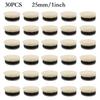Automobile Polishing Pads Wool For Car Set Supplies 1 Inch 30Pcs Buffing Cleaning Detailing Finishing Grooving