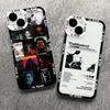 Carcasă de telefon cu poster minimalist The Weeknd Pentru iPhone 17 16 15 11 12 14 13 Pro Max Mini X XS XR 7 Plus 16E Air Husă rezistentă la șocuri