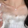 Pearl collarbone chain Women's versatile temperament Fashion niche necklace Neck chain Accessories