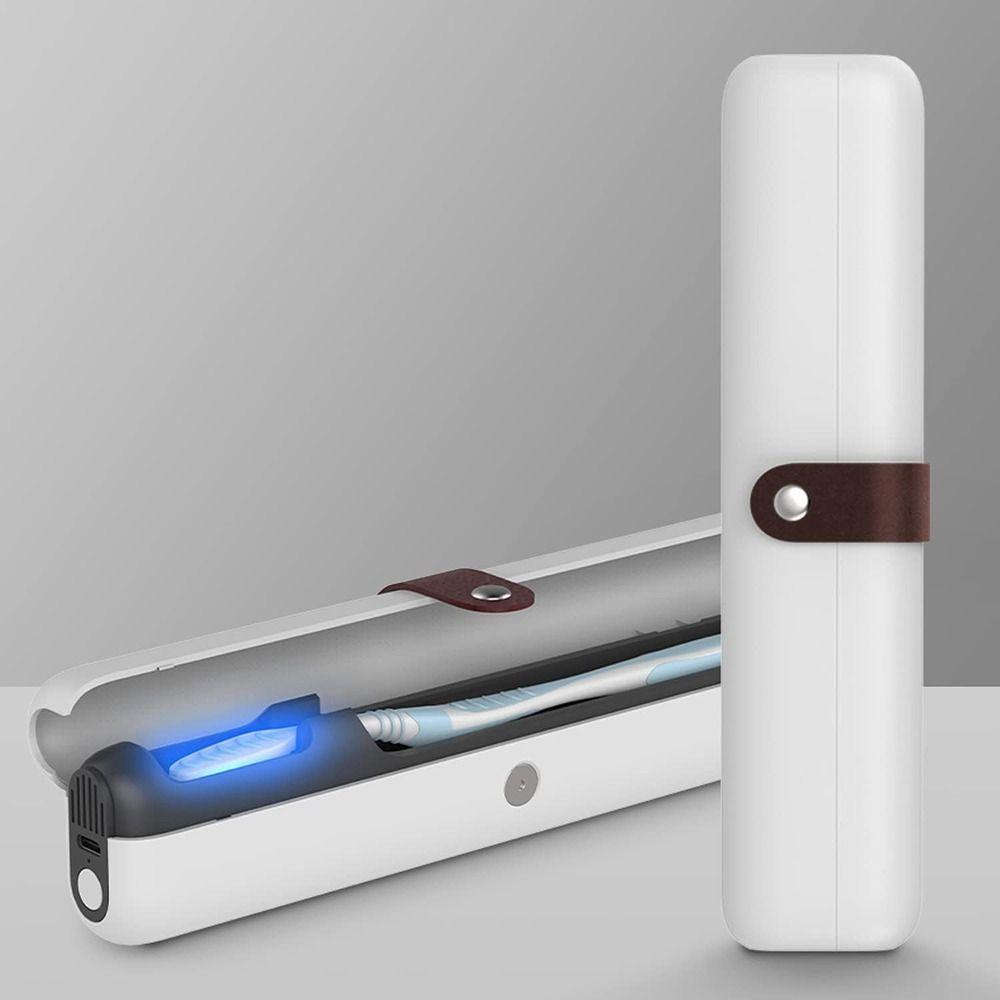 Portable Toothbrush Travel Case Cleaner Electric Toothbrush Sterilization UV Toothbrush Sanitizer