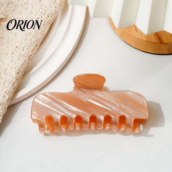 Durable Hair Clips for Thin Pearlescent Claw Clip, Non-Slip Clip Women, Elegant Strong Fashionable Pins Updos Hold Accessories Styling, Decorative