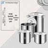 304 Stainless Steel Double-Layer Insulated Mug for Coffee, Tea, and Water - Ideal for Students and Kids