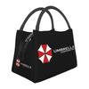 Umbrella Corporation Thermal Lunch Bag Portable Insulated Cooler Bento Bag for Picnic Work Travel Reusable Packed Lunch Box