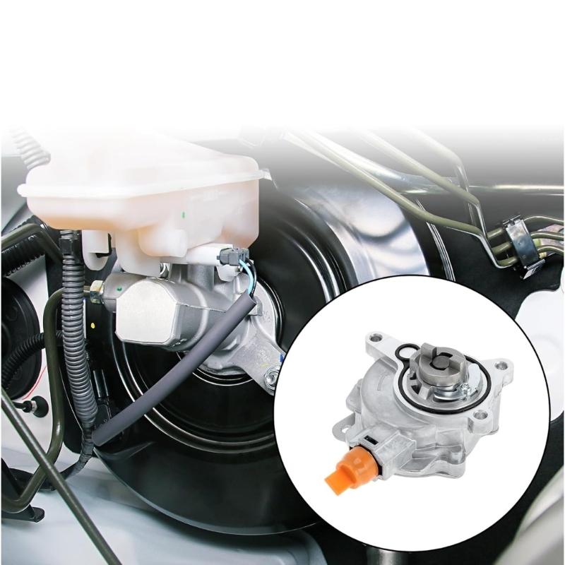 Powerful Brake Vacuum Pump LR047384 LR025601 Strong Metal Brake Vacuum Pump Quick Fixing for Multiple Vehicle