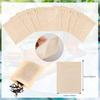 Empty Tea Bags - 300 Pcs Disposable Drawstring Unbleached Filter Bags for Loose Leaf Tea and Coffee (3.54 x 2.75 inch)