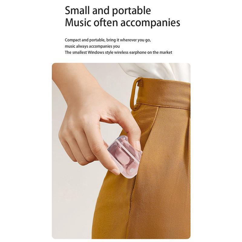 Bluetooth 5.3 TWS Headset With Colorful LED Light Supra-Aural Ear Hanging Earphone Wireless Sport Gaming Headphones