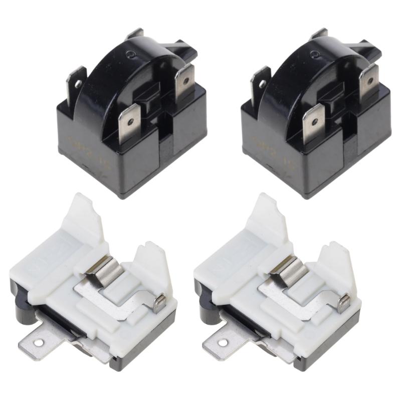 Refrigerator Compressor Overload Thermal Protector Automatic Cutoff Safety Device for Extended Equipment Lifespans