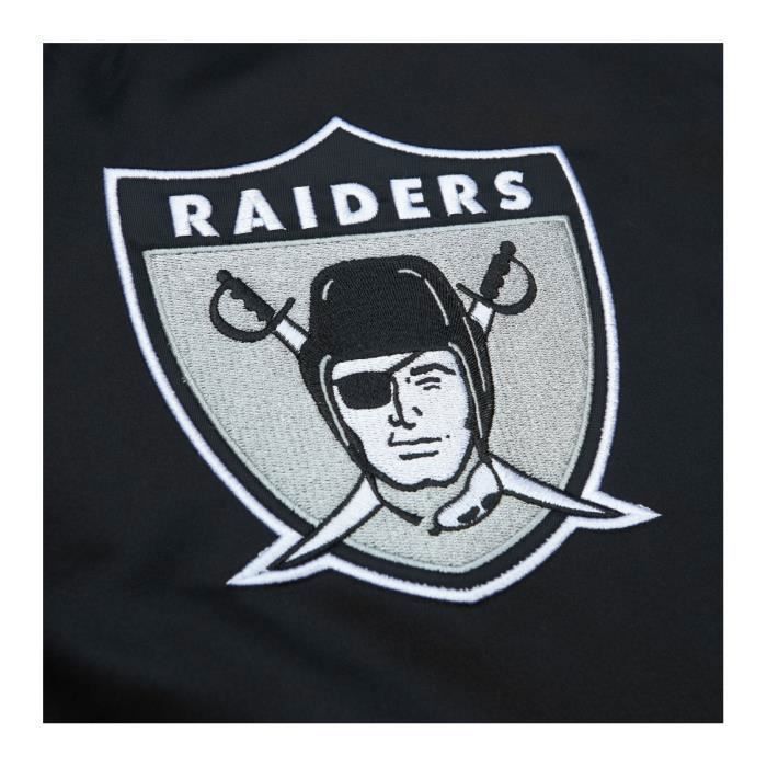 Jacket - Mitchell & Ness - Okland Raiders - Black - Size L - Optimal Comfort