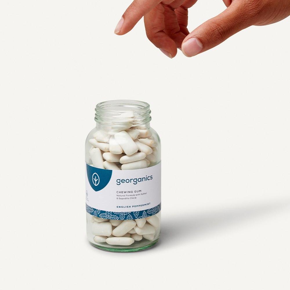 Naturalna Guma Do Żucia English Peppermint 30 Gum Georganics