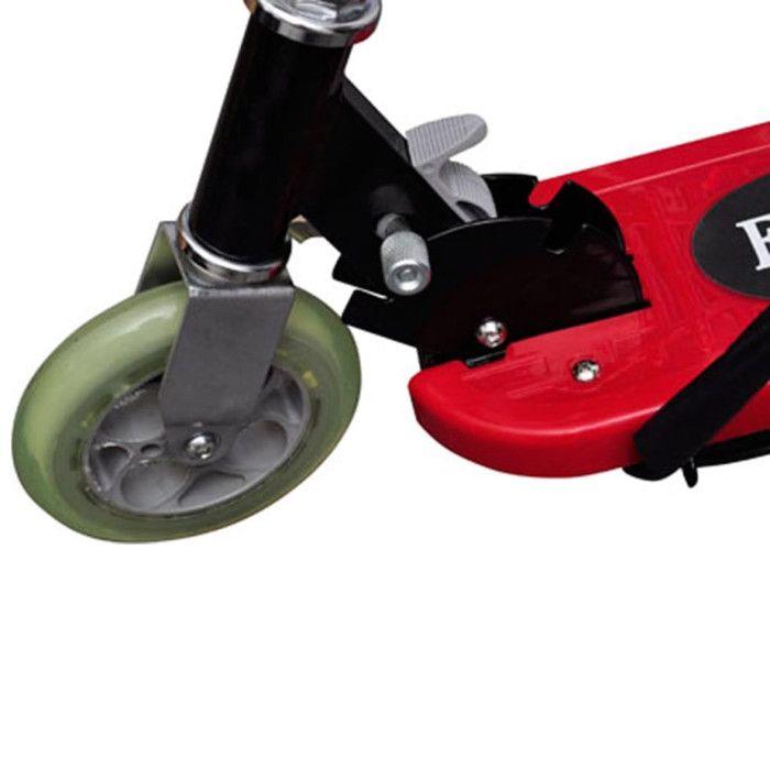 VidaXL - Electric Scooter for Kids, Red and Black, 120W, with Seat