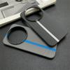 Slim Carbon Fiber Pattern Frameless Track Texture Phone Case For XiaoMi Mi 17 15 14 RedMi K90 K80 Pro Max Ultra Shockproof Cover