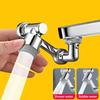 New 1080° Rotatable Extension Faucet Sprayer Head Water Tap Nozzle Universal Bathroom Tap Extend Adapter Aerator 2 Spray Modes