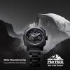Casio Pro Trek Climber Line White Collaboration Model Solar Sapphire Black Mountaineering® Watch, Radio-Controlled Watch, Eco-Friendly Materials,