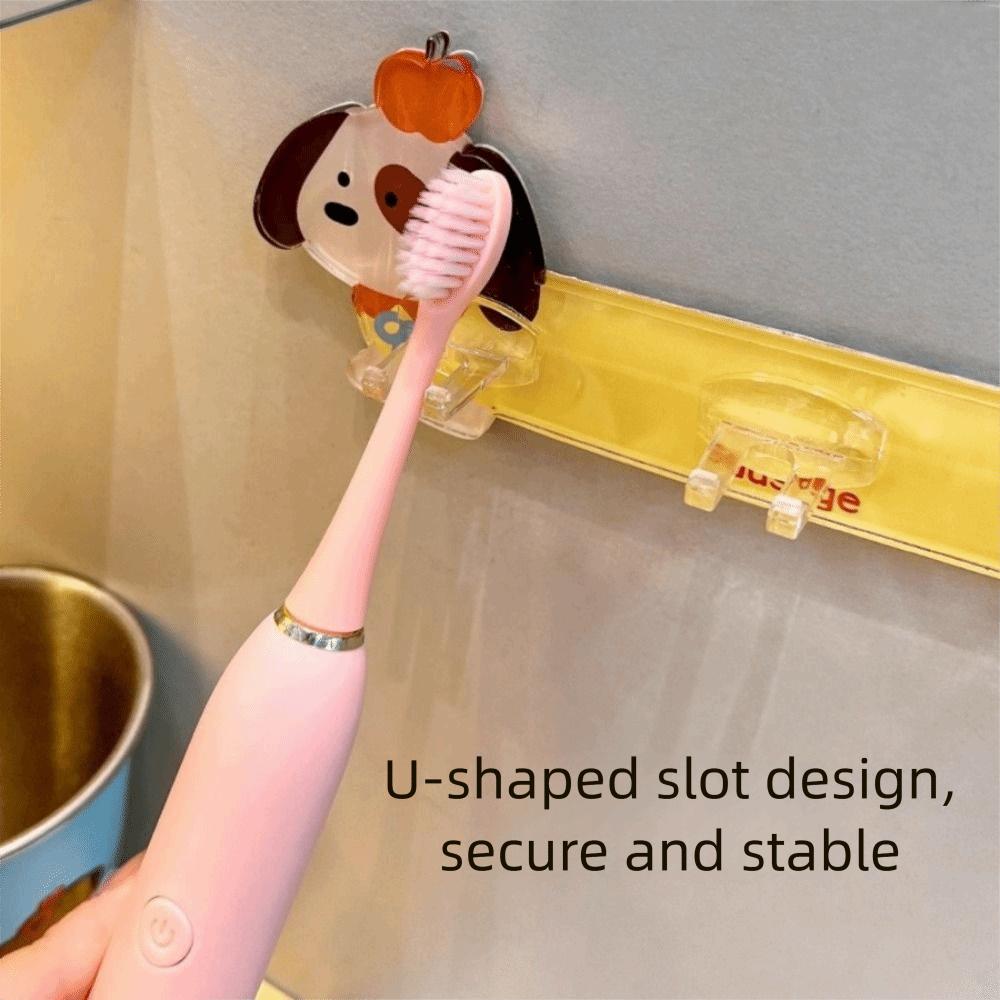 Waterproof Dachshund Toothbrush Holder Wall Mounted Hanging Toothbrush Stand  Home