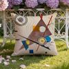 W-Wassily K-Kandinsky Art Cushion Cover Home & Car Dual-Scene Pillow Cover: Reversible for Premium Comfort