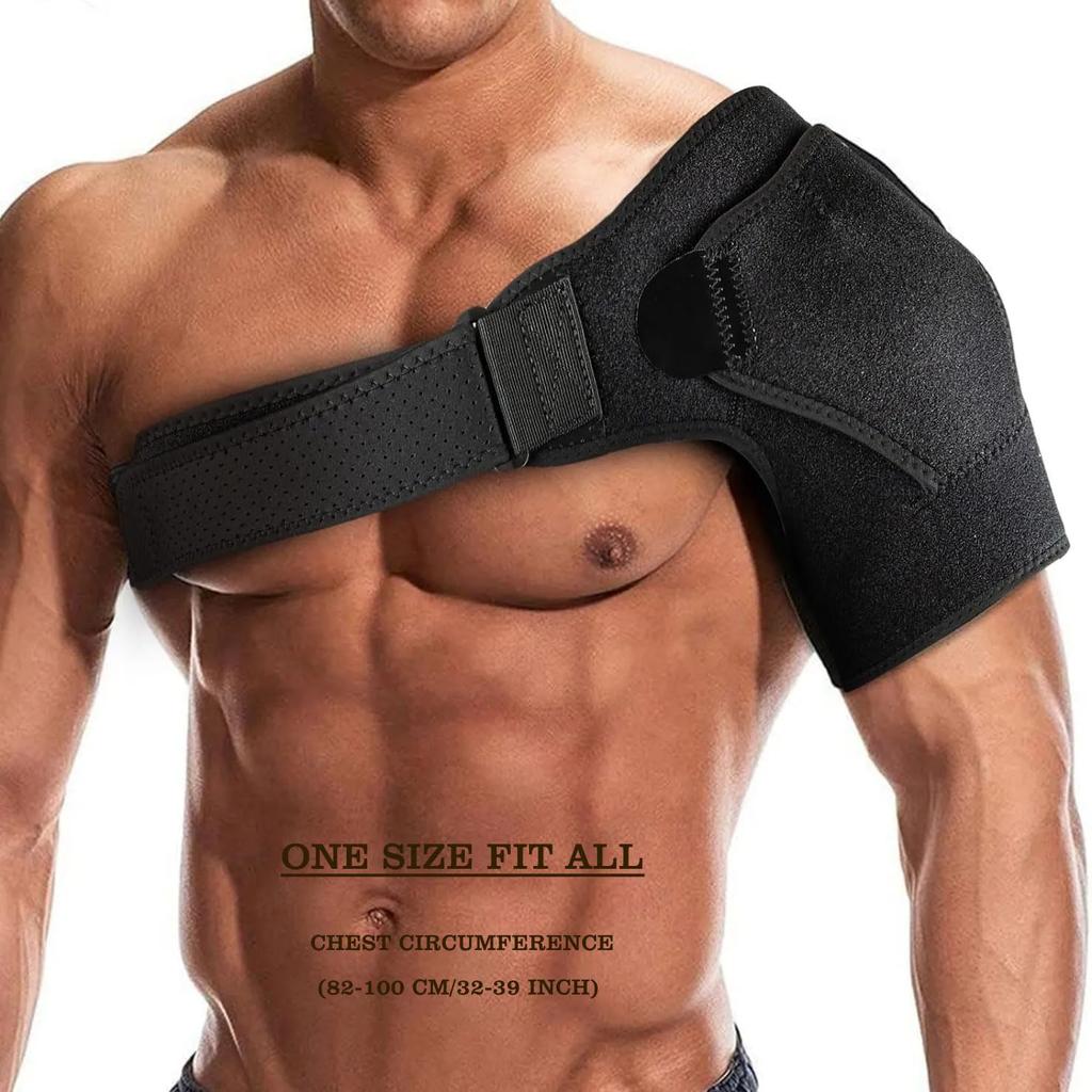 Shoulder Brace For Torn Rotator Cuff | Support&Compression Sleeve Wrap Stability Recovery Fits Left Right Arm,Men&Women