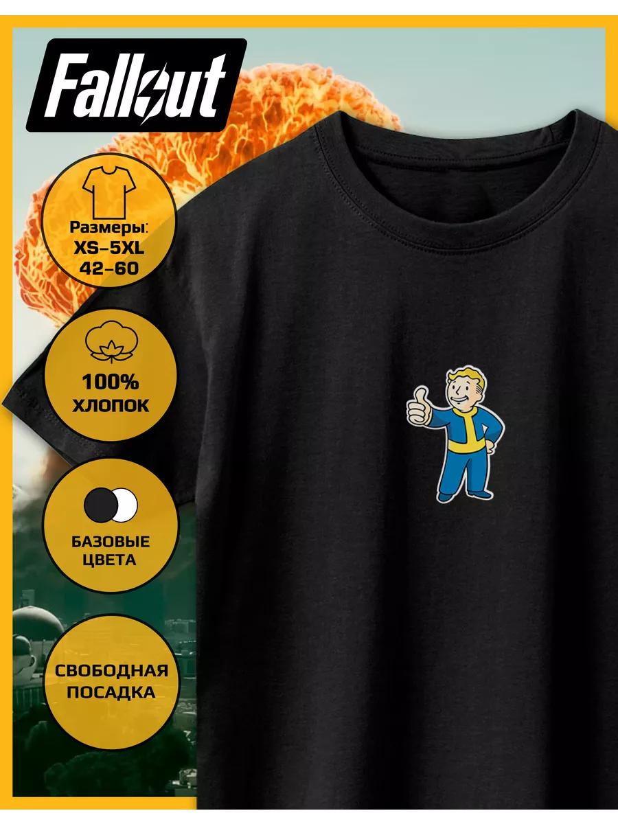 Футболка с принтом Fallout 4XL