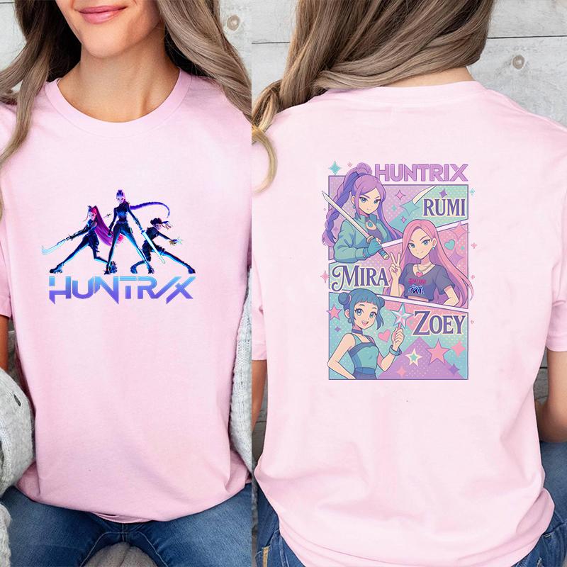 Mode Tryckt Rundhals T-shirt Dam Casual Komfort Kortärmad Kläder Topp