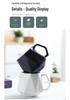 Geometric Diamond Rhombus Ceramic Couple Mug