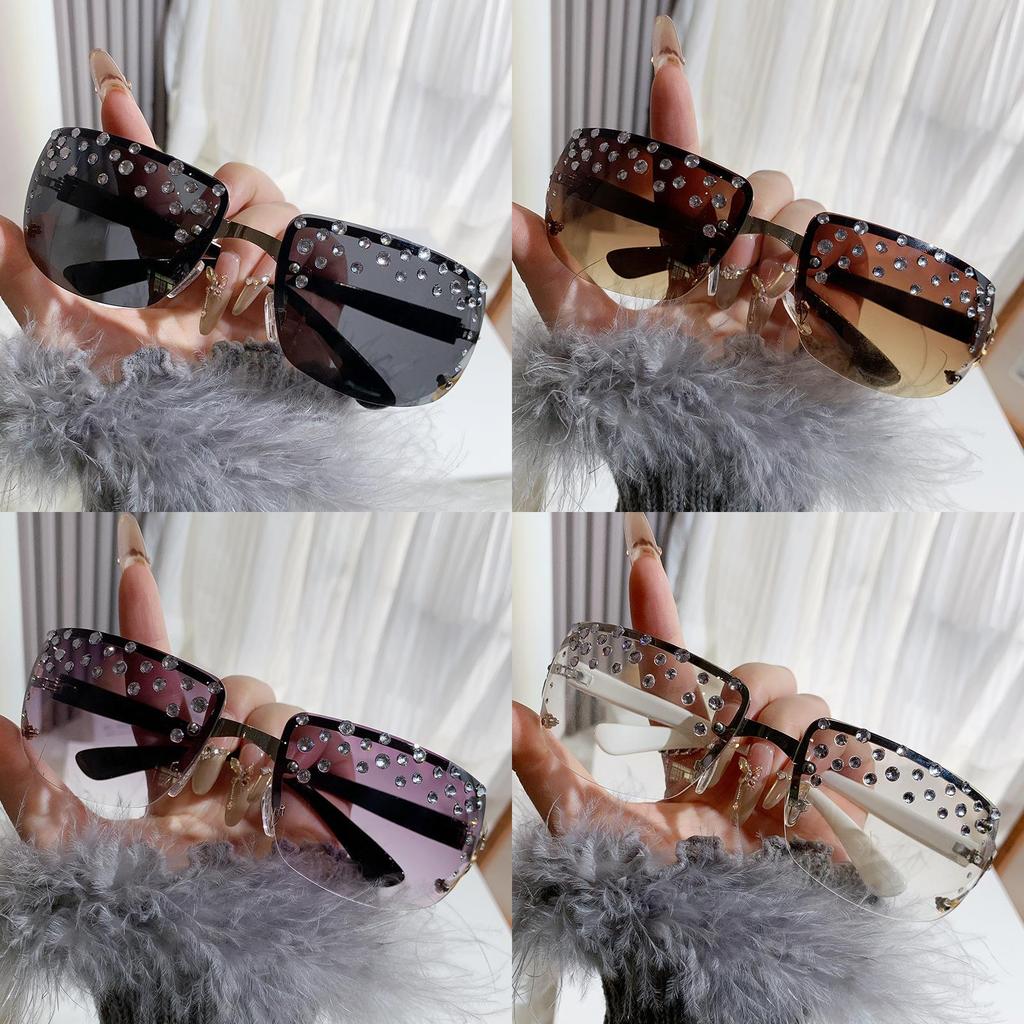 Fashion Unisex Square Frame Sunglasses With Protection For Travel And Parties