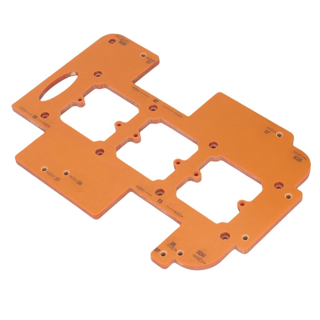 Schrank Grifflose Nutfrässchablone 3 in 1 Design Multifunktional Eingebettete Garderobe Nutfräsen