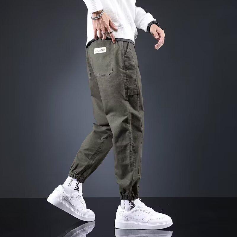 Vielseitige Herren-Freizeit-Jogginghose mit lockerem geradem Bein - 2025 Trendiger Hongkong-Stil
