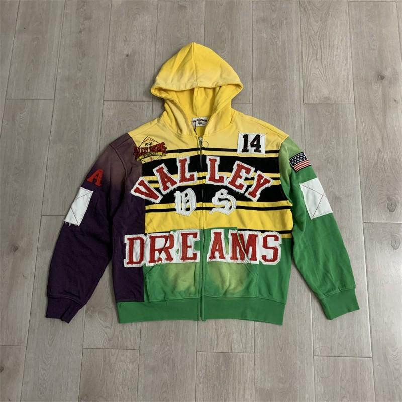 Mens Oversized Hooded Sweatshirt With Embroidered