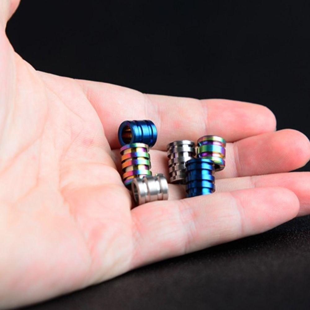 Parts DIY Pendant Buckle TC4 Knife Beads Lanyard Cord Bead Paracord Bead Paracord Rope Pendant