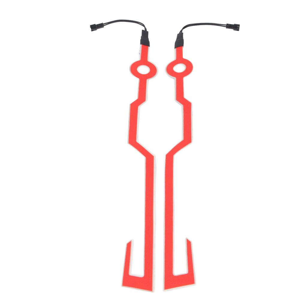 Motorcycle Helmet Light PVC Water Resistant High Brightness 3 Modes LED Helmet Light Strip