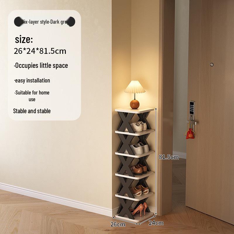 Multi-Layer Detachable Shoe Rack for Entryway and Storage Solutions