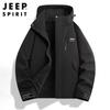 JEEP SPIRIT Unisex Outdoor Windbreaker Jacket