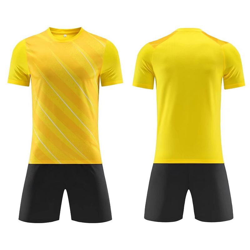 Football Jersey Set Adult Children'S Game Training Jersey Kindergarten Jersey Sports Men'S Summer Short-Sleeved Primary School Jersey