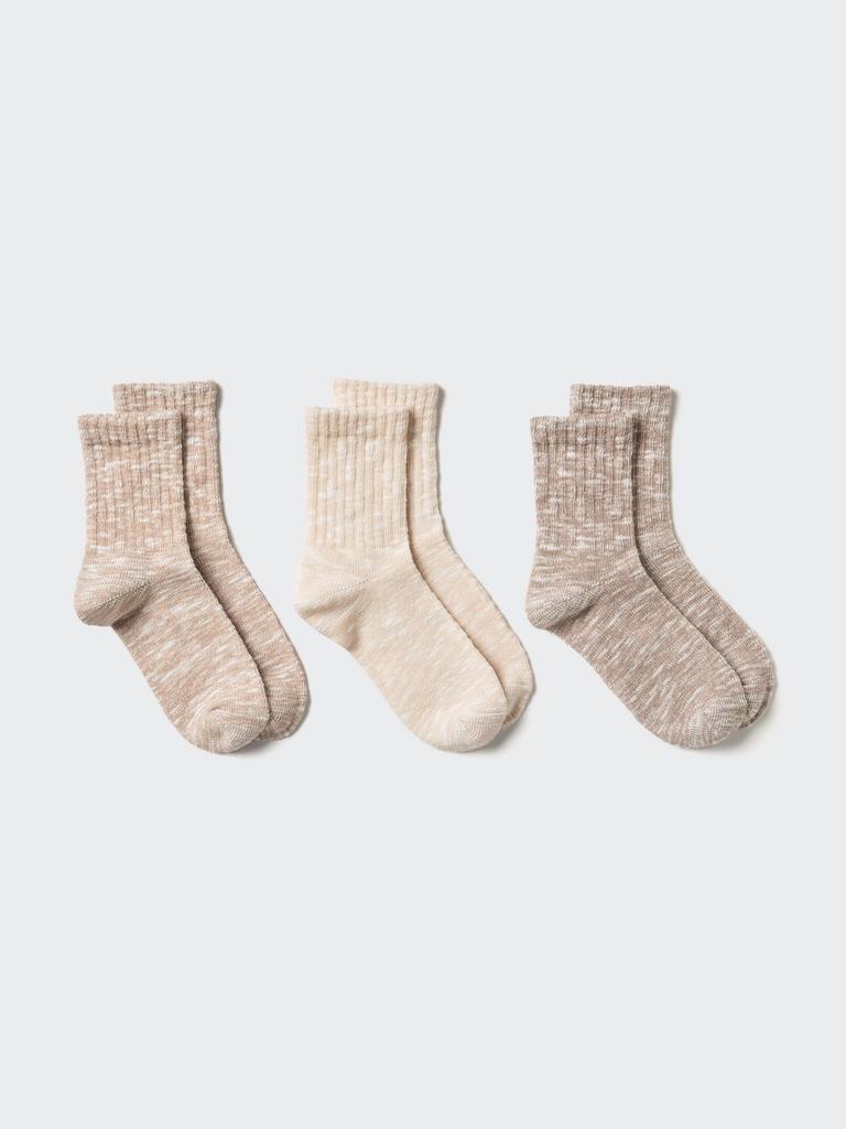 Uniqlo Japan Socks 3 Pair Slab