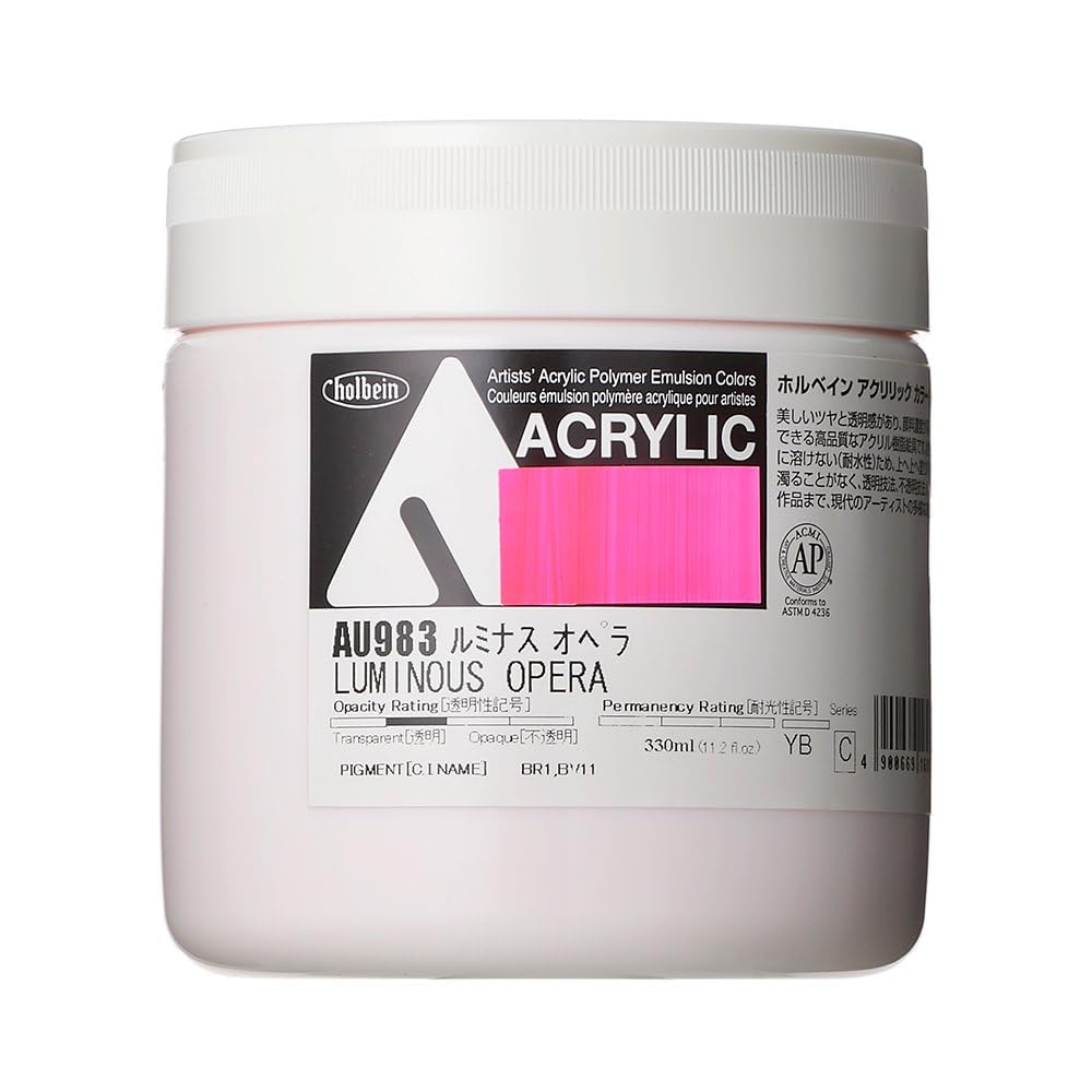 

Holbein Acrylic Color AU983 330ml Luminous Opera 16983 [Heavy Body]