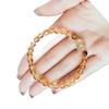 Golden Rutilated Quartz & Yellow Citrine Crystal Bracelet - Trendy, High-End Design, Natural Gemstone Jewelry