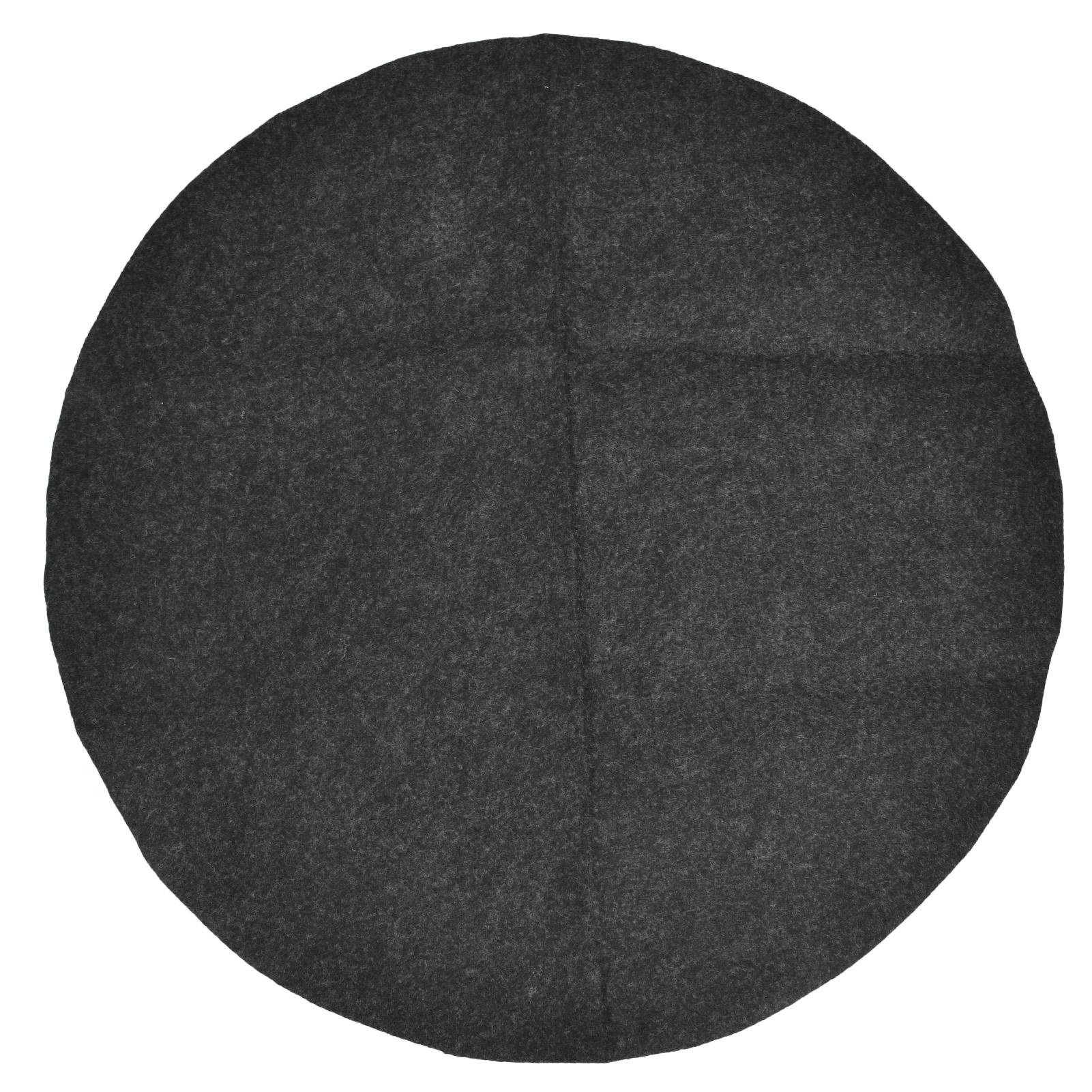 

Barbecue Mat PE Oven Floor Mat Round Barbecue Mat BBQ OilProof and FlameRetardant 68cm X 68cm