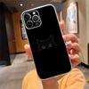 Phone Case For iphone 17ProMax Air 16 15 14 13 Pro Max 15 16 Pro 15Plus Cartoon black cat
